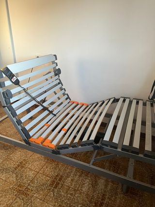 Cama ortopédica articulada eléctrica 1 plaza