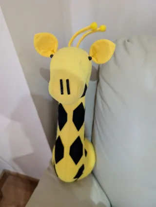 Peluche Jirafa, Tigre, Cebra y Elefante