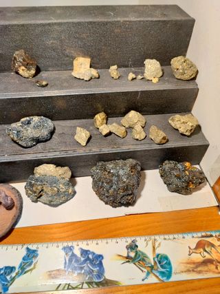 COLLEZIONE 60 MINERALI QUARZO PIRITE ELBA GRANATO