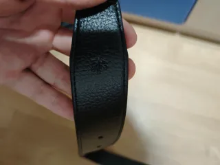 Cinturón Hermes Piel Hebilla H