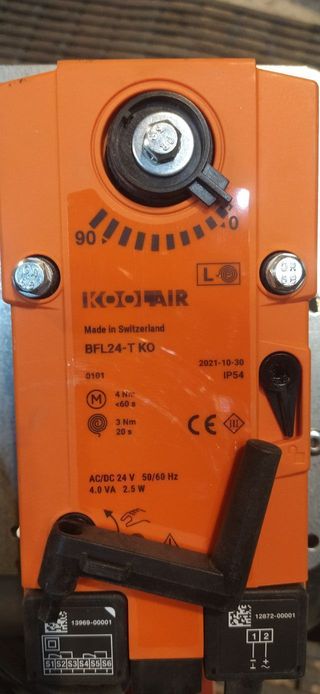 Corta fuego KOOLAIRCorta fuego  KOOLAIR