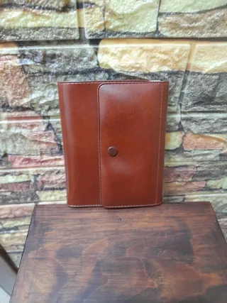 Porta carte in pelle