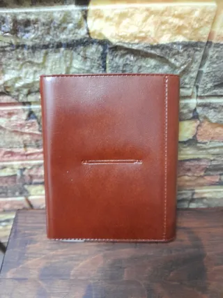 Porta carte in pelle