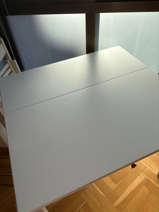 Mesa extensible color blanco IKEA