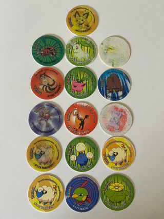 Tazos Pokémon Colección 3