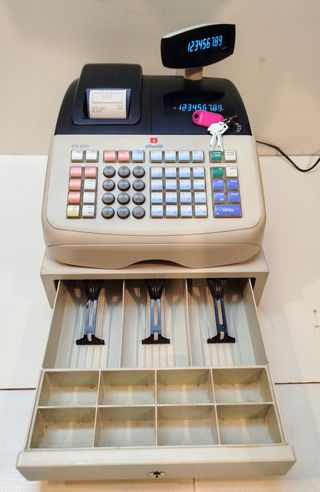 Caja Registradora Olivetti ECR 6800