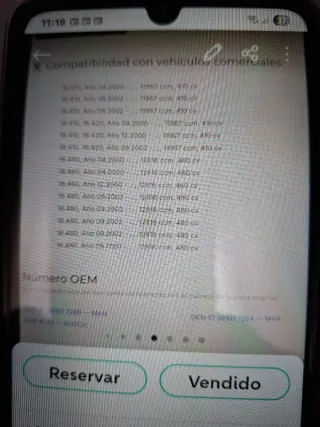 Alternador de camion mann TGA.E2000