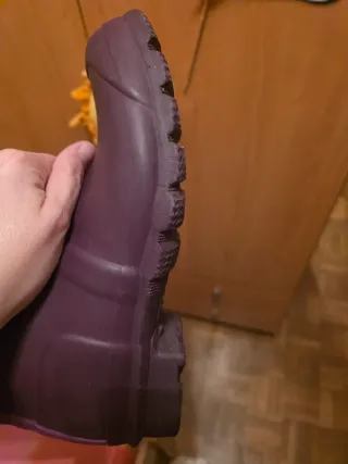 Botas de agua Hunter moradas