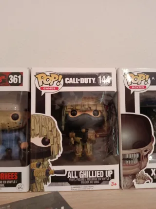 Lote 6 Funko Pops: Terror y Videojuegos
