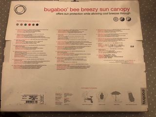Capota ventilada Bugaboo Bee