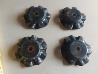 Set accessori lampadari metallo