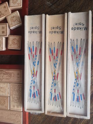 Lote 2 Rompecabezas Chinos + 3 Mikado