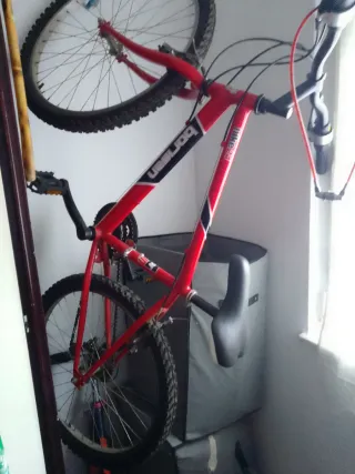 Bicicleta Roja Montaña