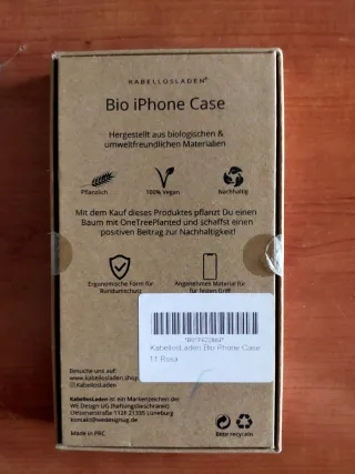Custodia iPhone Bio KABELLOSLADEN