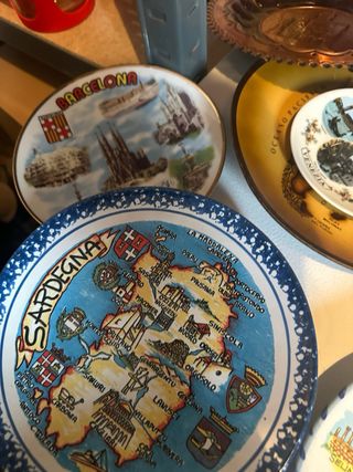 Piatti souvenir Italia e Spagna