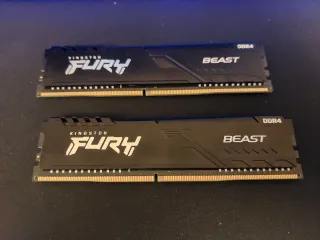 Kingston Fury Beast DDR4 RAM 2x8gb