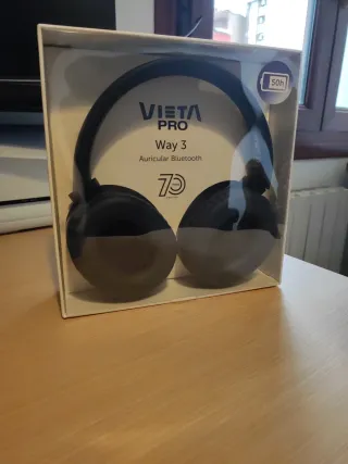 Auriculares Vieta Pro Way 3 Bluetooth Azul Marino