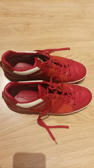 Zapatos Louis Vuitton Hombre Rojos