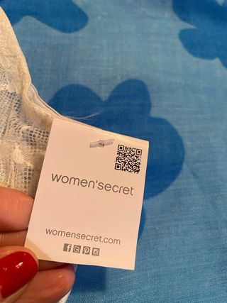 Conjunto lencería encaje blanco 85B