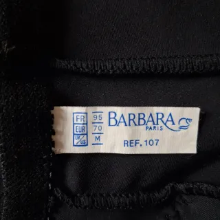 Guainetta Barbara Paris Nera Tg. M Nuova.