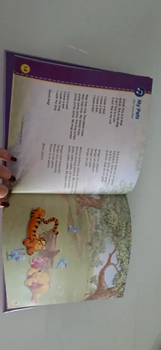 Lote 4 Libros Disney First Words Inglés-Español