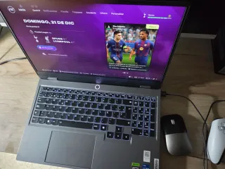 Portátil Gaming Lenovo Negro/Gris