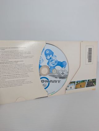 Mario Kart Wii + Volante Wii Nero Originale