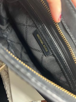 Bolso Michael Kors Negro y Dorado