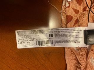 Pañuelo/Fular Mango (MNG) - Nuevo con etiqueta