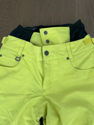 Pantalón de esquí Roxy mujer amarillo lima