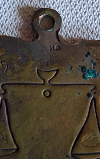 Coppia Talismani Sigillo Antichi M.D.