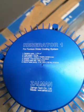 Refrigerador Líquido Ordenador Zalman reseteator 1