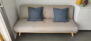 Sofá 2 plazas Sklum Juhli beige