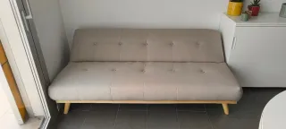 Sofá 2 plazas Sklum Juhli beige