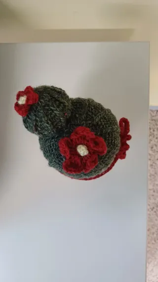 Cactus uncinetto fatto a mano