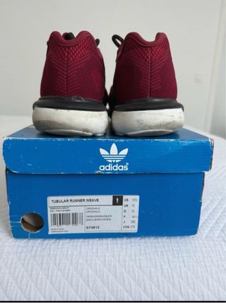 Zapatillas Adidas Rojas y Blancas