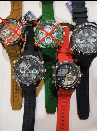 Reloj Martyn Lyne Negro/Verde