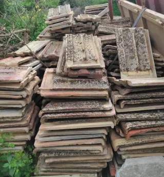 100m2 (0,42€ unidad) de Teja Francesa Usada