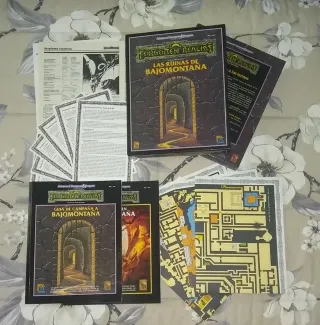 LAS RUINAS DE BAJOMONTAÑA DUNGEONS JUEGO DE ROL