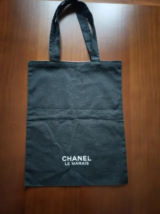Bolsa Chanel Le Marais algodón