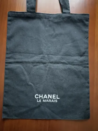 Bolsa Chanel Le Marais algodón