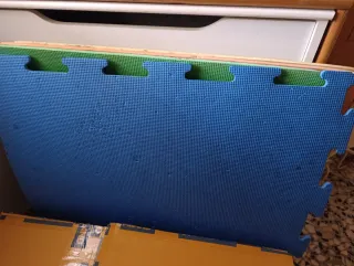 Parco per bambini con tappetino