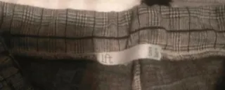 Pantalón de mujer a cuadros