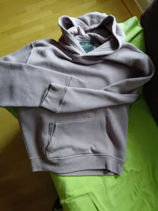 Sudadera Hollister morado claro