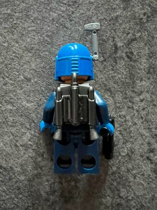 Lego Star Wars Pilota Mandalorian Blu