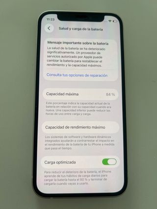 iPhone 12 mini blanco