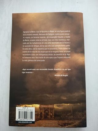 LOTE 3 LIBROS NOVELA HISTÓRICA DE ROMA