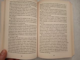 LOTE 3 LIBROS NOVELA HISTÓRICA DE ROMA