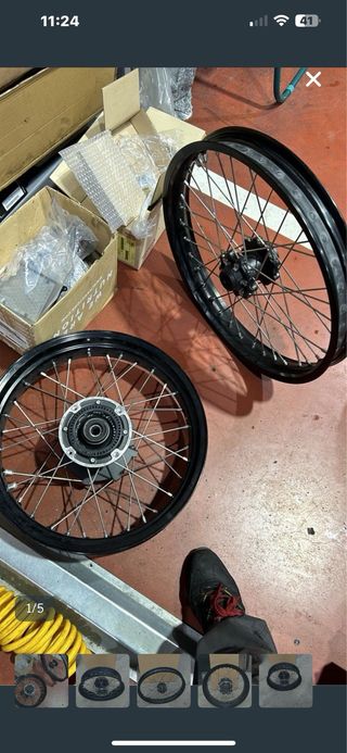 Llantas Transalp 750