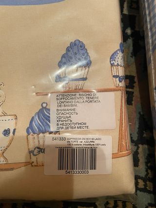 Set 6 Cuscini Shabby Chic Torta